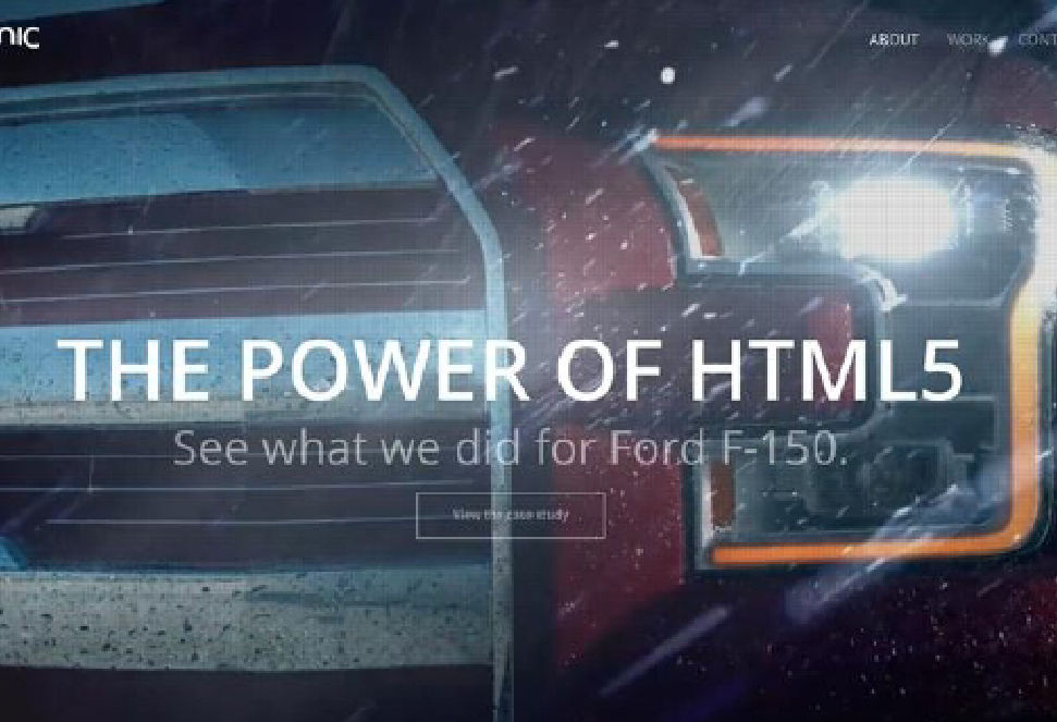 Picnic New Media First In Html5 With New Ford Ads Reel 360