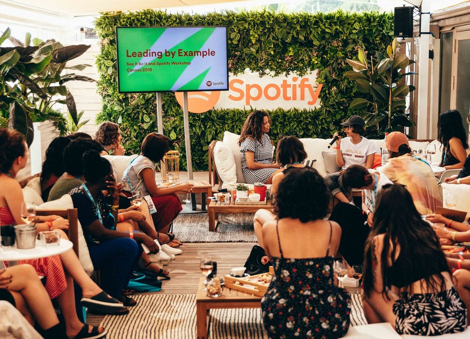 Spotify makes a lot of substantial noise at Cannes 2018 Reel 360