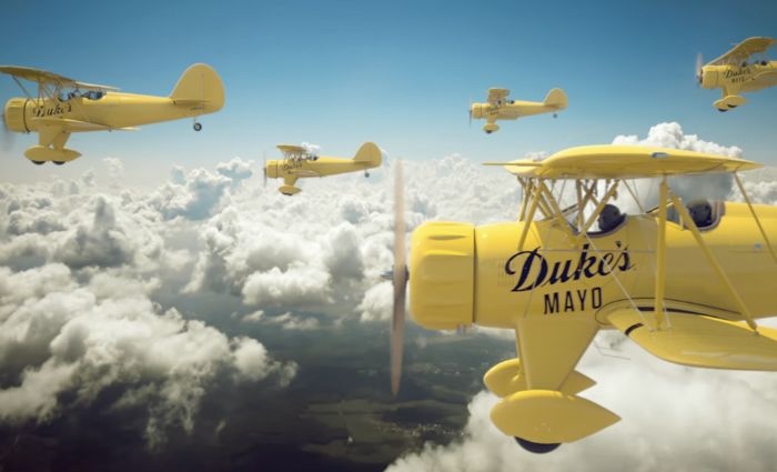 Duke’s Mayo crashes the party with Bowl-Game-sized launch - Reel 360 News